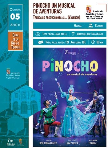 PINOCHO UN MUSICAL DE AVENTURAS